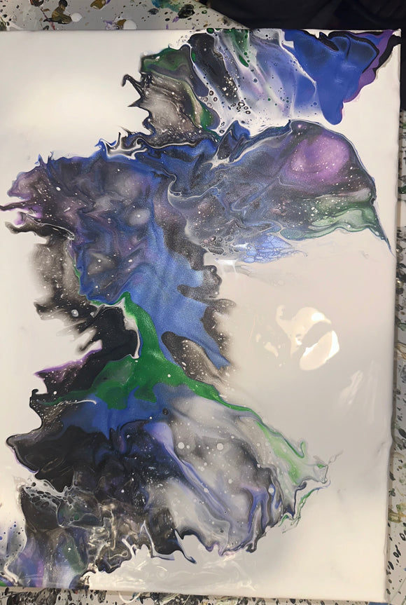 Galaxy painting
